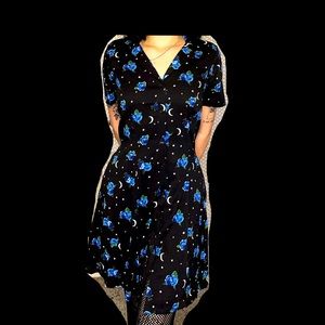 Floral Collared Dress